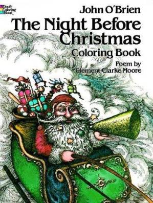 دانلود کتاب The Night Before Christmas Coloring Book