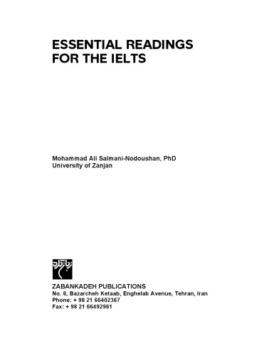 دانلود کتاب Essential Readings For the IELTS