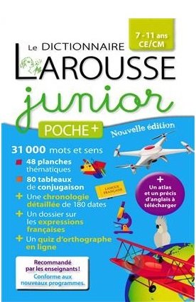 کتاب زبان فرانسه Larousse Junior Poche 2018