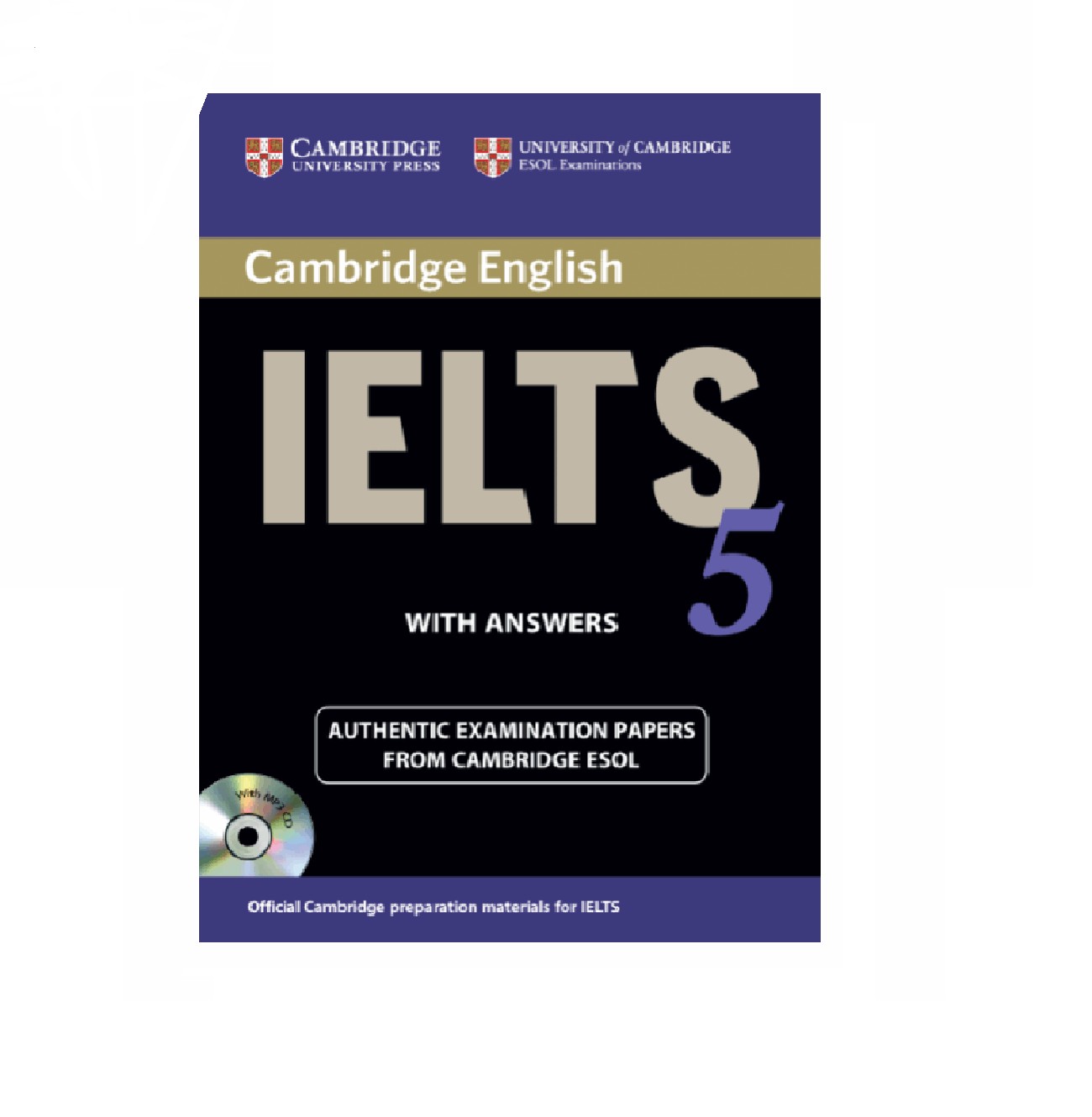 کتاب زبان IELTS Cambridge 5 همراه با CD - آرادبوک