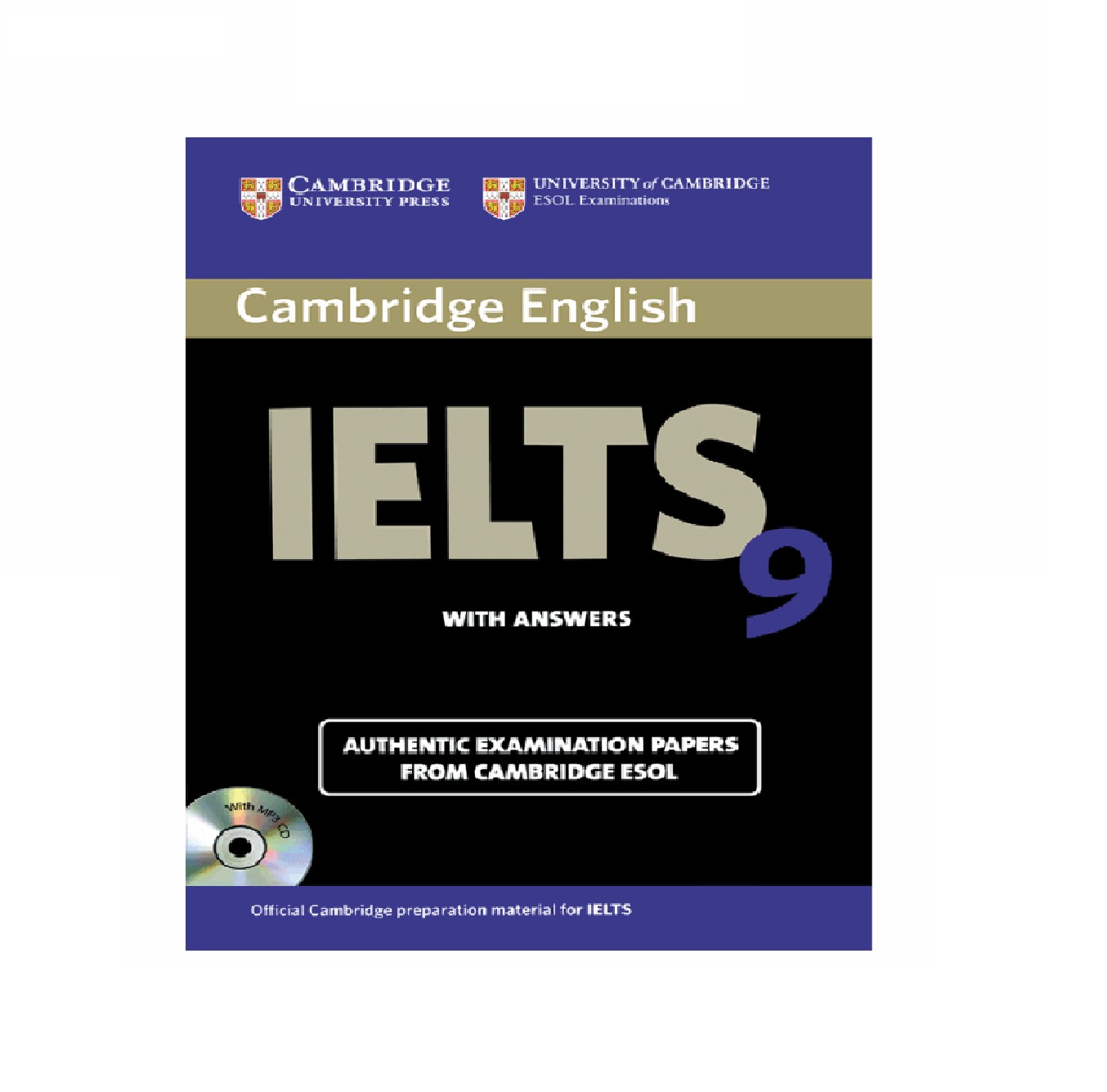 کتاب زبان IELTS Cambridge 9 همراه با CD - آرادبوک