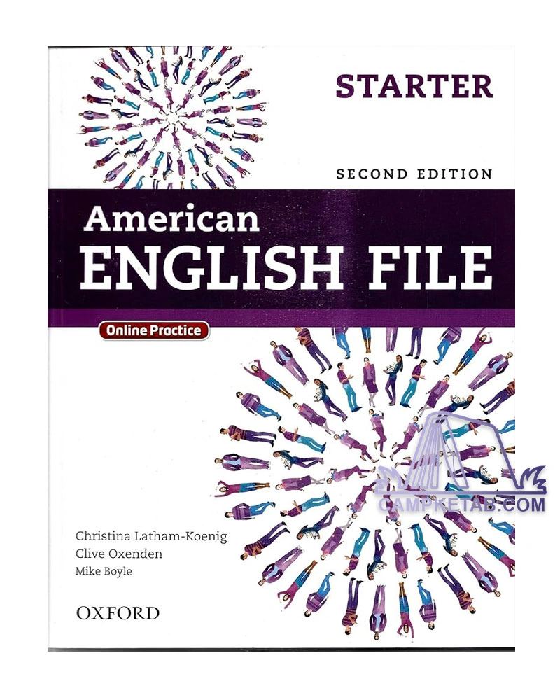 کتاب American English File Starter 2nd