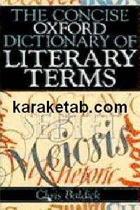The Concise Oxford Dictionary of Literary Terms