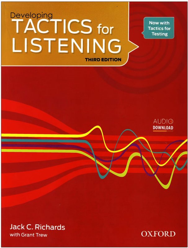 کتاب زبان تکتیس فور لیسنینگ دولوپینگ Developing Tactics for Listening Third Edition