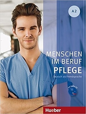 کتاب آلمانی منشن ایم بقوف فلیگه Menschen Im Beruf Pflege: Kursbuch A2 + CD