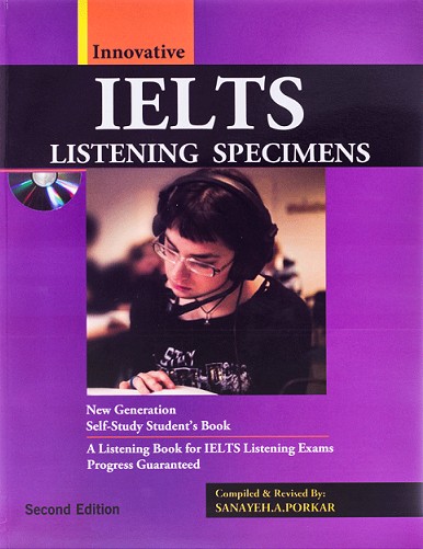 کتاب زبان آیلتس لسینینگ اسپسیمنت IELTS Listening Specimens 2nd پرکار