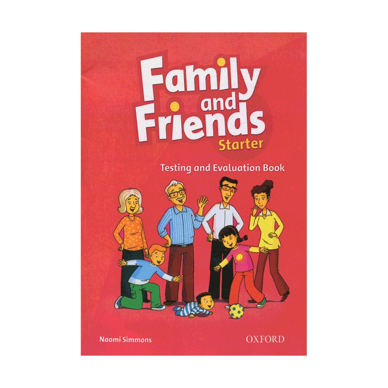 کتاب زبان تست اند اولیشن Family and Friends Test & Evaluation starter