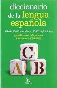کتاب زبان دیکشنری اسپانیایی Diccionario de la lengua española