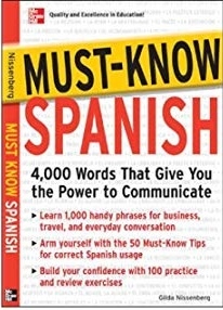 کتاب زبان اسپانیایی ماست نو اسپنیش must know spanish