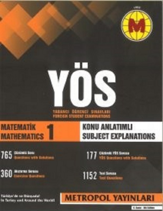کتاب زبان ترکی یوس متماتیک MATEMATIK 1 KONUANLATIMLI