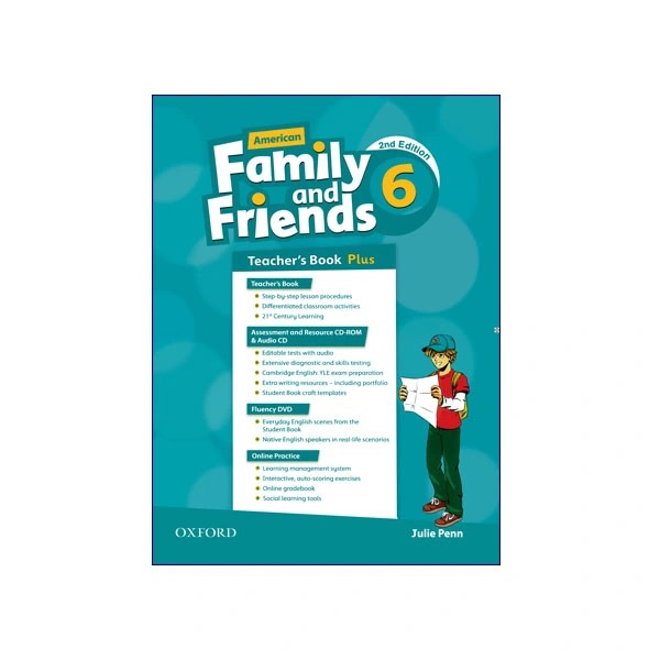 کتاب American Family and Friends 6 Teacher’s Book Plus