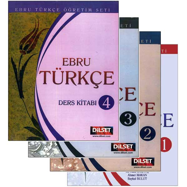 کتاب ترکی استانبولی ابرو EBRU TÜRKÇE مجموعه 4 جلد
