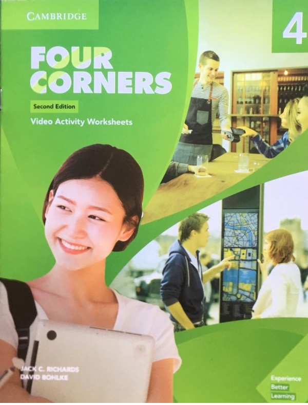 کتاب Four Corners 4 video book ( ویرایش دوم )
