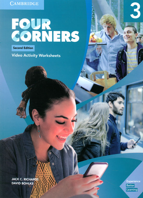 کتاب Four Corners 3 video book ( ویرایش دوم )