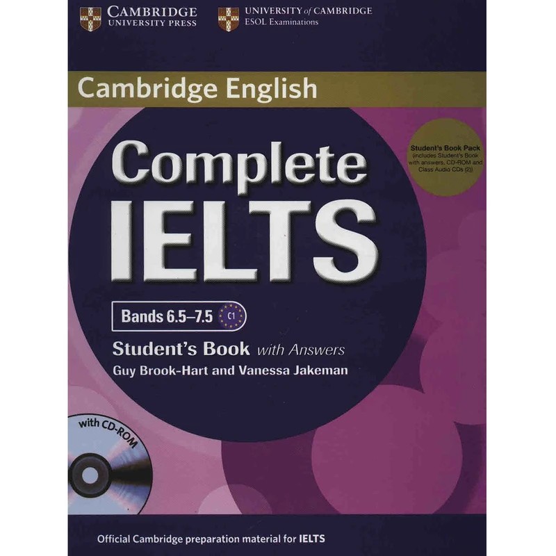 کتاب زبان Complete IELTS Bands 6.5 -7.5 Students Book and Workbook اثر گای بروک هارت – دو جلدی کدk21631