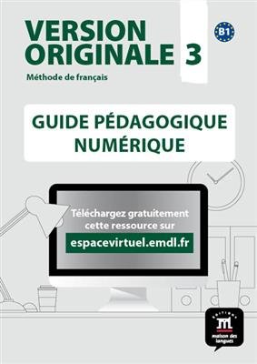 کتاب زبان فرانسه Version Originale 3 – Guide pedagogique