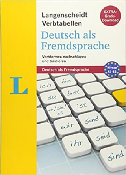 کتاب زبان آلمانی Langenscheidt Verbtabellen Deutsch als Fremdsprache