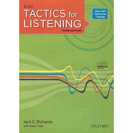 کتاب Tactics for Listening Basic | سطح پایه از کتابهای Tactics for Listening