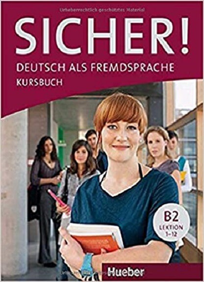 کتاب زبان آلمانی زیشا (sicher B2 (kursbuch und arbeitsbuch رنگی درس و تمرین 1 تا 12