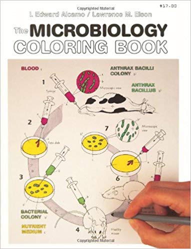 دانلود کتاب The Microbiology Coloring Book