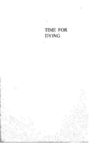 دانلود کتاب Time for Dying