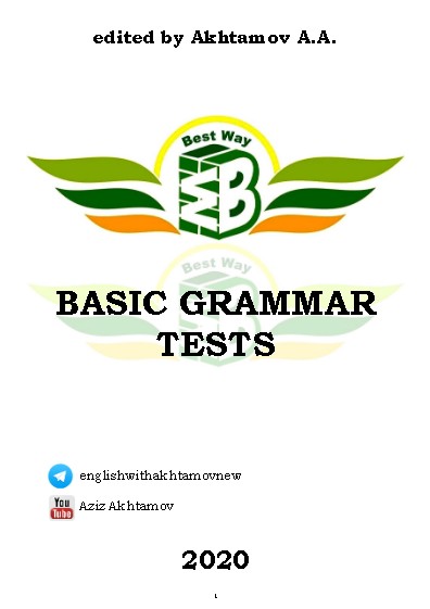 کتاب تست گرامر پایه – نسخه انگلیسی | Basic Grammar Tests