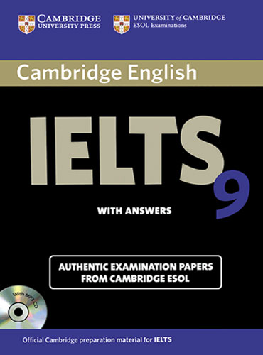 کتاب زبان کمبریج آیلتس Cambridge IELTS 9 Student's Book with Answers (IELTS Practice Tests)