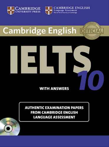 کتاب زبان کمبریج آیلتس Cambridge IELTS 10 with Answers (IELTS Practice Tests)