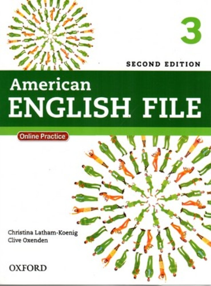 American English File 3 - sb + wb + CD + DVD (رحلی-شمیز)