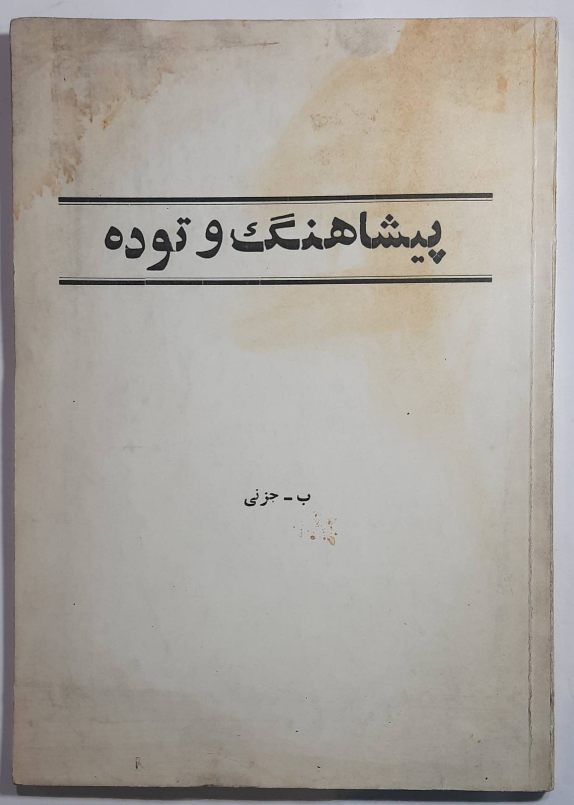پیشاهنگ و توده