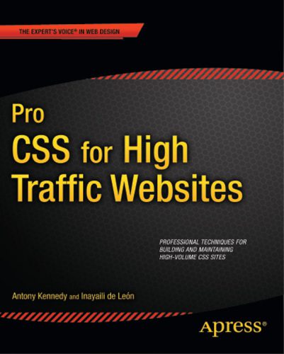 دانلود نسخه کامل کتاب Pro CSS for High Traffic Websites