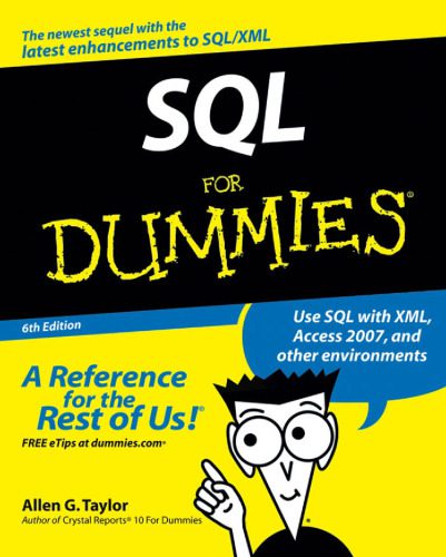 دانلود نسخه کامل کتاب SQL for dummies