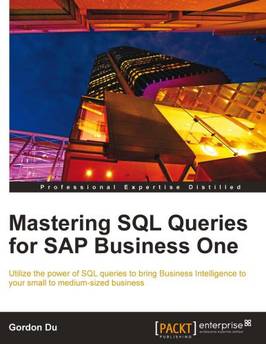 دانلود نسخه کامل کتاب Mastering SQL Queries for SAP Business One