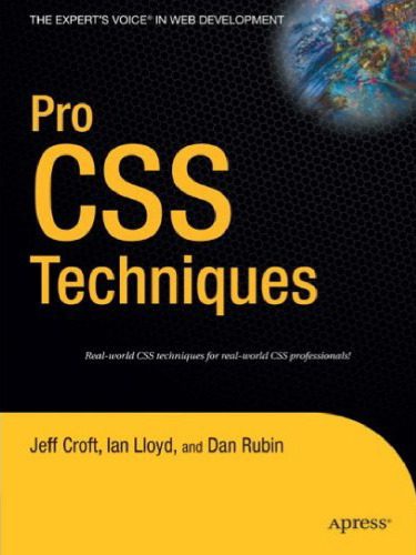 دانلود نسخه کامل کتاب Pro CSS Techniques