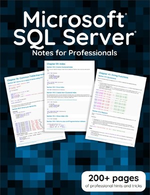 دانلود کتاب 25-july-MicrosoftSQLServerNotesForProfessionals