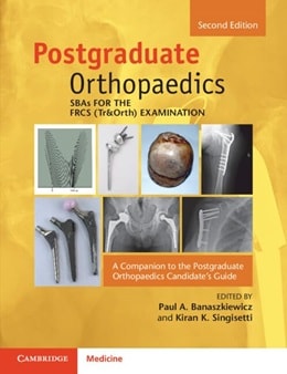 دانلود کتاب SBAs for the FRCS (Tr&Orth) Examination: A Companion to the Postgraduate Orthopaedics Candidate’s Guide 2nd Edition