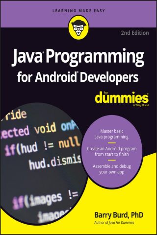 دانلود کتاب برنامه‌نویسی جاوا برای توسعه‌دهندگان اندروید، برای دامیز ۲۰۱۶ Java Programming for Android Developers For Dummies 2016