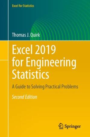 دانلود کتاب Excel 2019 for Engineering Statistics: A Guide to Solving Practical Problems