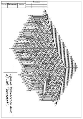 دانلود کتاب Проект 1-х этажного каркасного дома КД-103 Хеллевад (103 м2