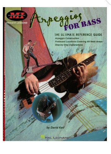 دانلود کتاب Arpeggios for Bass (Music Instruction) The Ultimate Reference Guide.