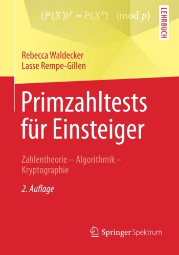 دانلود کتاب Primzahltests für Einsteiger: Zahlentheorie – Algorithmik Kryptographie