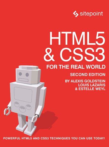 دانلود کتاب HTML5 & CSS3 for the Real World