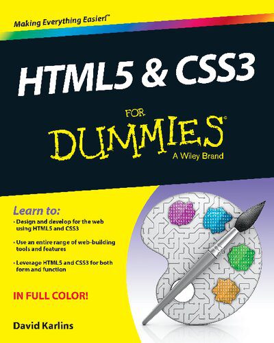 دانلود کتاب HTML5 and CSS3 For Dummies