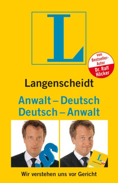 دانلود کتاب Langenscheidt Anwalt-Deutsch, Deutsch-Anwalt