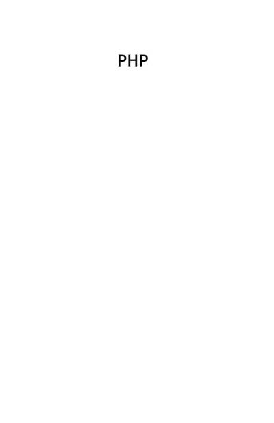 دانلود کتاب PHP