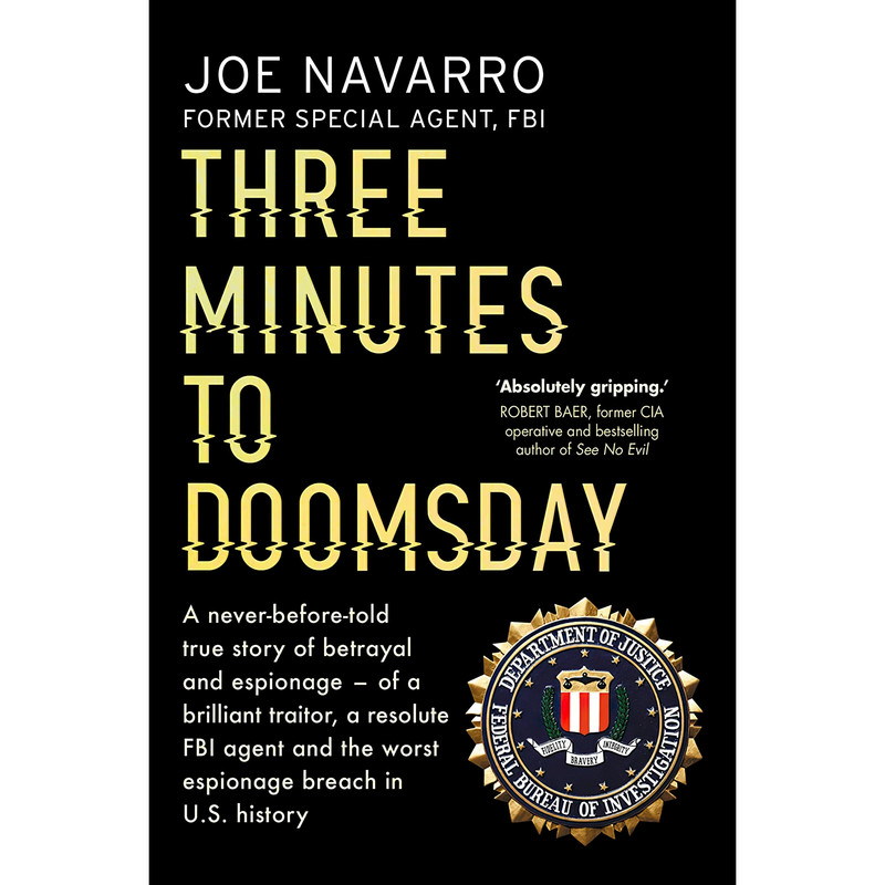 کتاب THREE MINUTES TO DOOMSDAY اثر Joe Navarro انتشارات Bantam Press