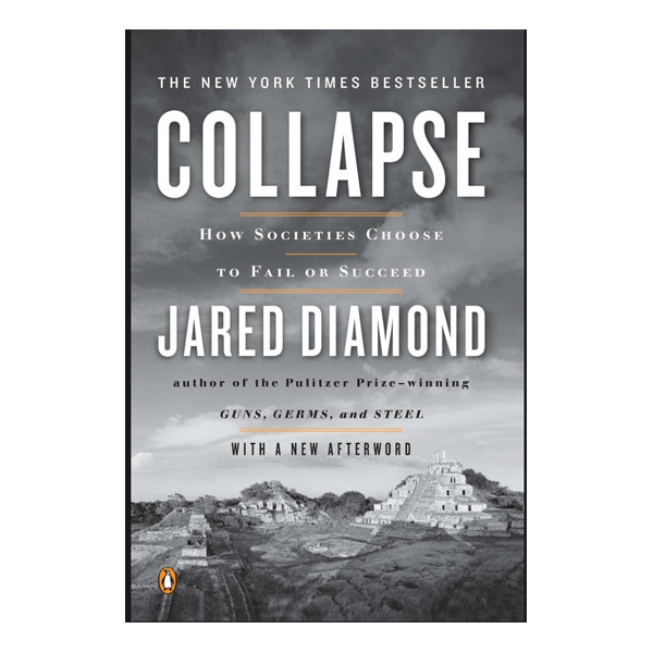 کتاب collapse اثر Jared Diamond نشر پنگوئین