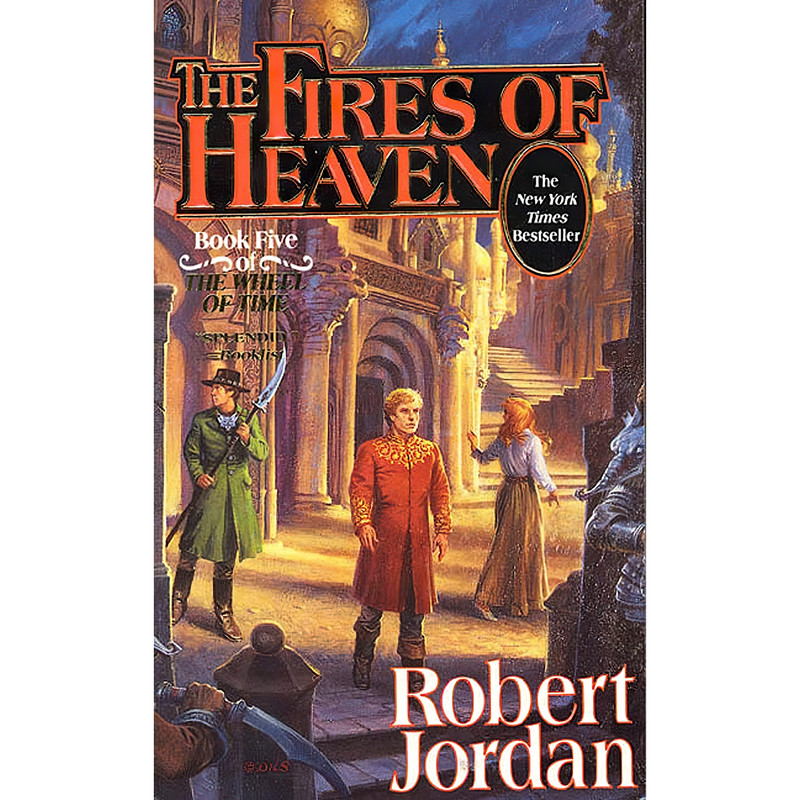 کتاب The Fires of Heaven اثر Robert Jordan انتشارات Tor Fantasy