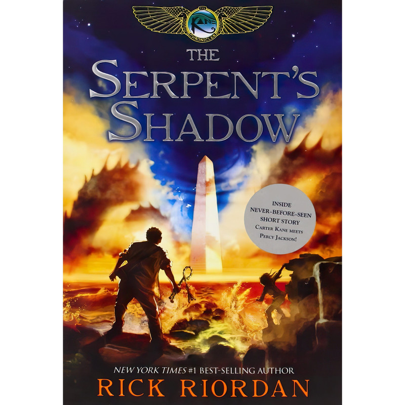 کتاب The Serpents Shadow  اثر Rick Riordan انتشارات Hyperion Book CH