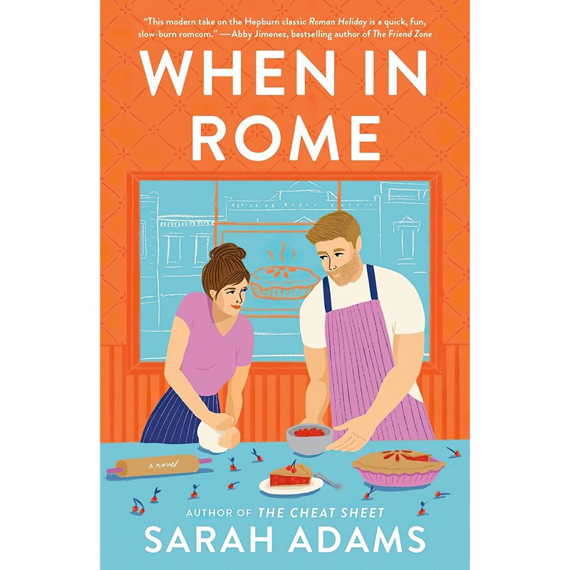 کتاب When in Rome اثر Sarah Adams انتشارات Dell